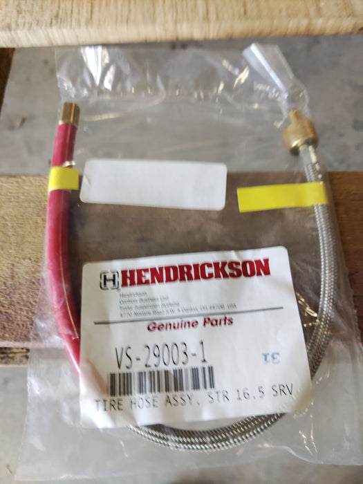 Hendrickson  VS-29003-1 tire hose assy, straight 16.5" new part