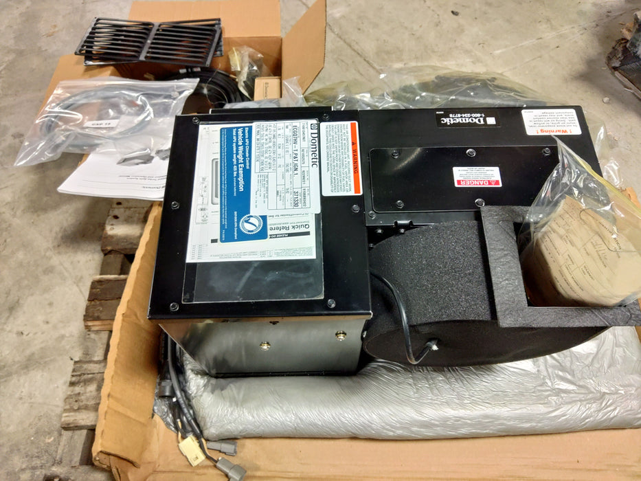 Dometic blizzard turbo split system a/c with installation kit ECGQ7HV. KIT ACCH7/ECGQ7