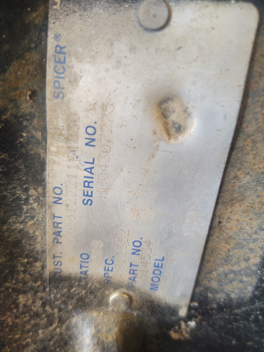 Spicer DSP40 3.08  Front take out used part
