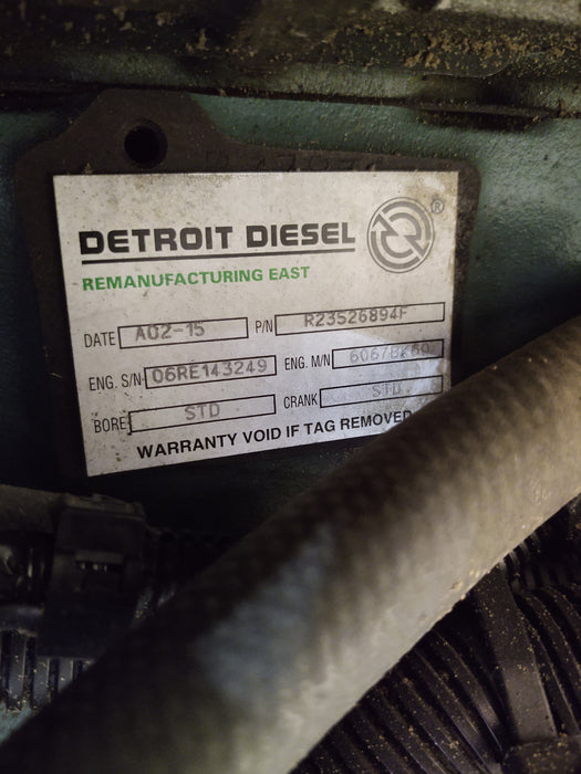 Detroit 60 series 12.7 Engine For Sale - Call for Price
