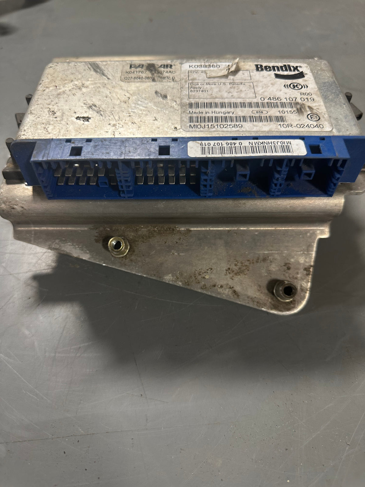 Abs Controller Module Bendix Bendix ABS control module 0 486 107 019 used part — North Georgia ...