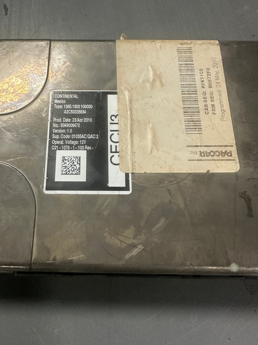 Paccar A2C53335934 Cab Control Module CECU3 used part