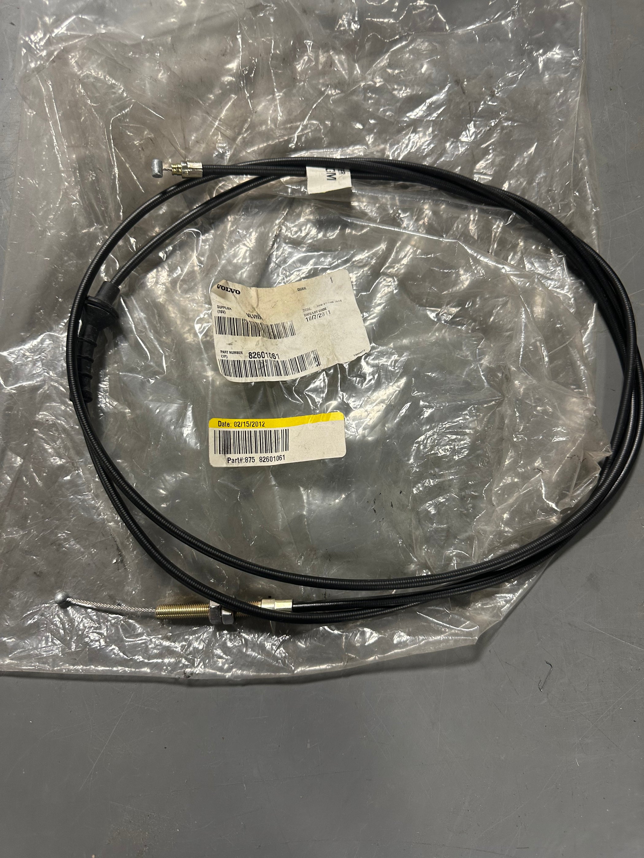 Volvo hood release cable OEM New Part 82601061 — North Trucks