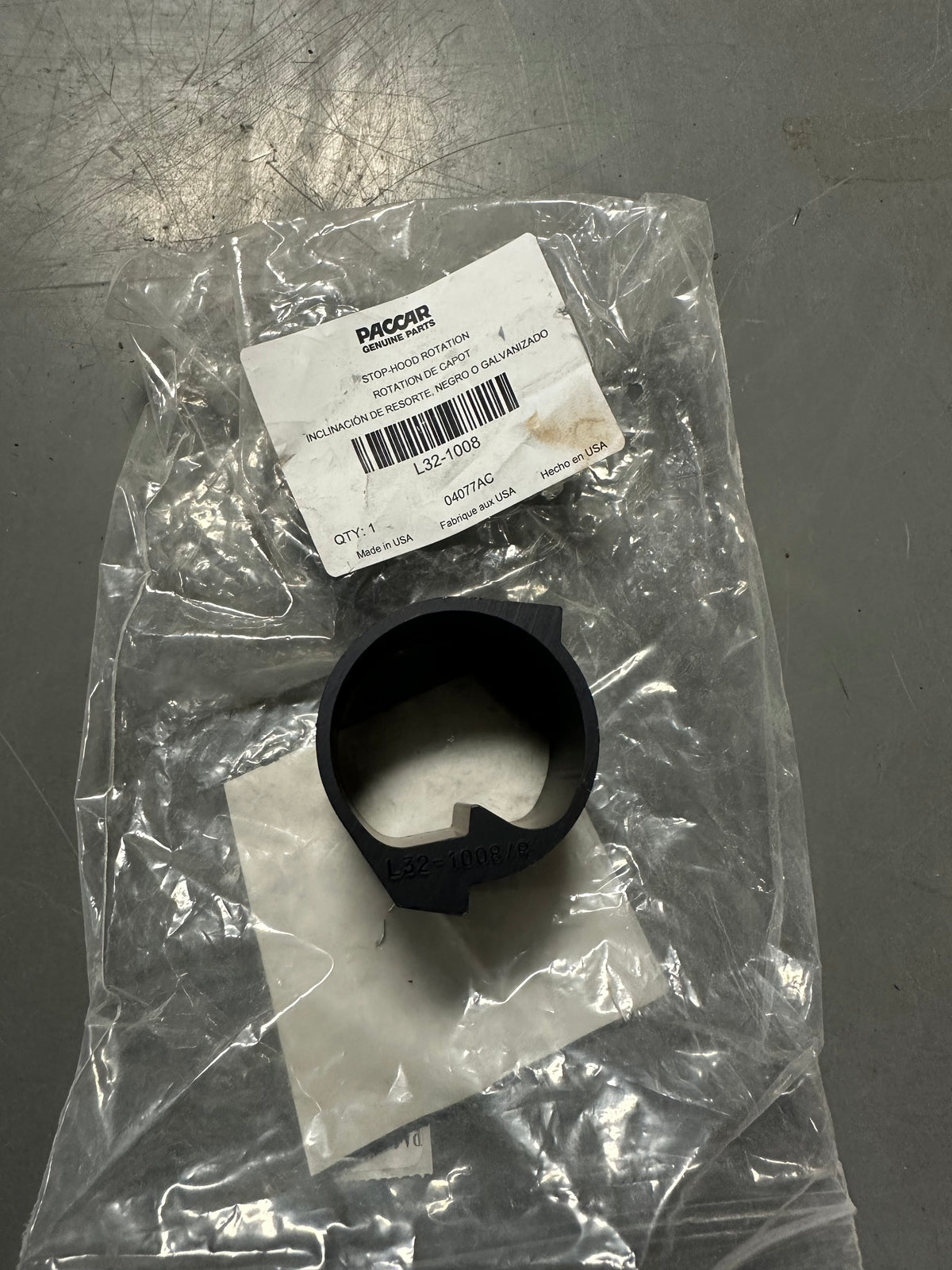 Paccar Stop - Hood Rotation L32-1008 new part — North Georgia Trucks ...