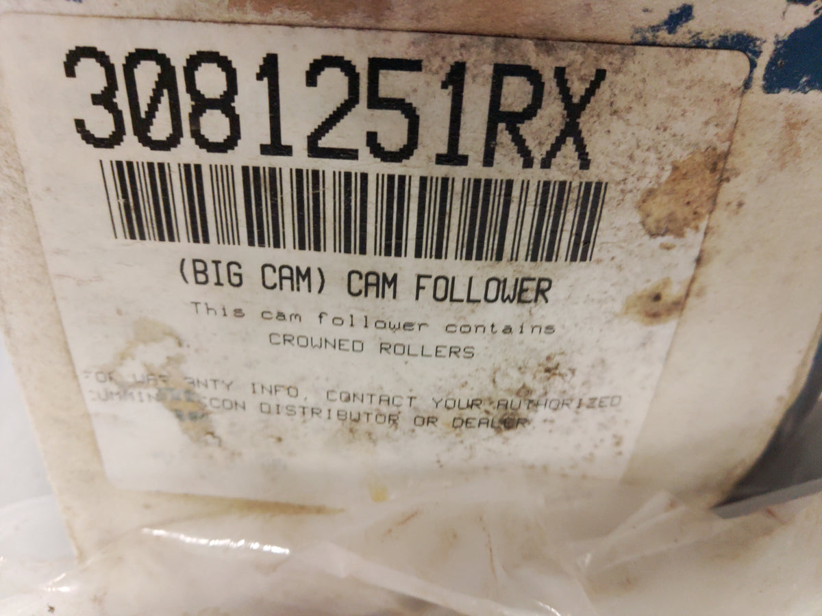 Cummins 855 (Big Cam) Cam follower 3081251RX New old stock — North
