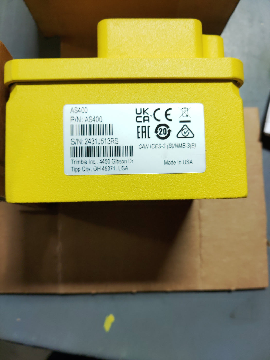 Slope Sensor Trimble AS400 single axis slope sensor new — North Georgia Trucks and Parts