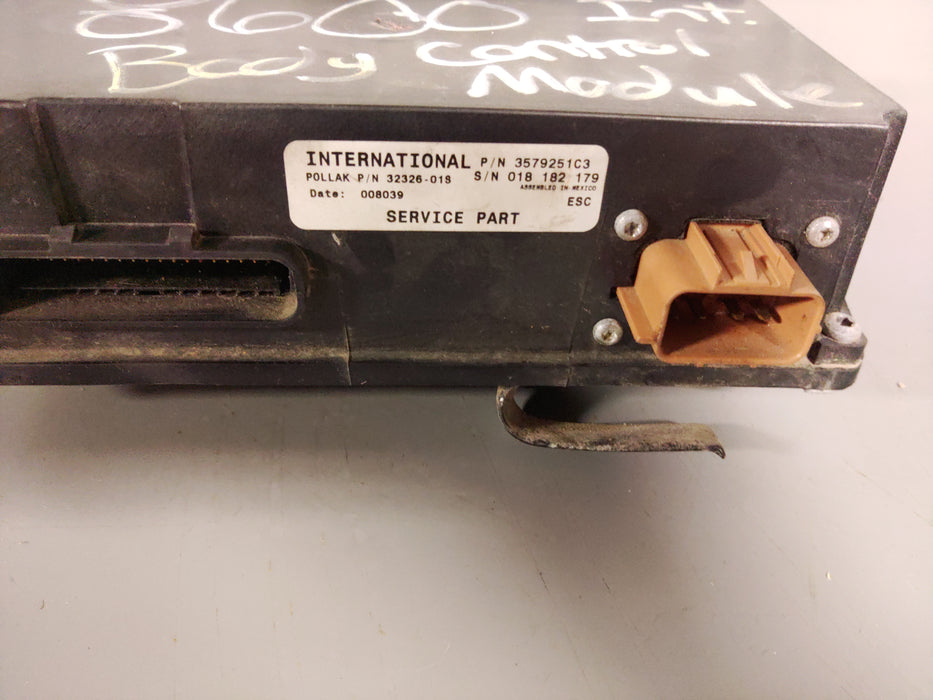 International 3579251C3 Cab control module CECU for 8600 used OEM part