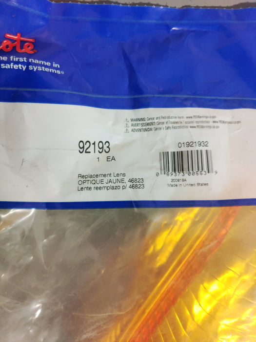 Grote 92193 Clearance Marker replacement lense new part