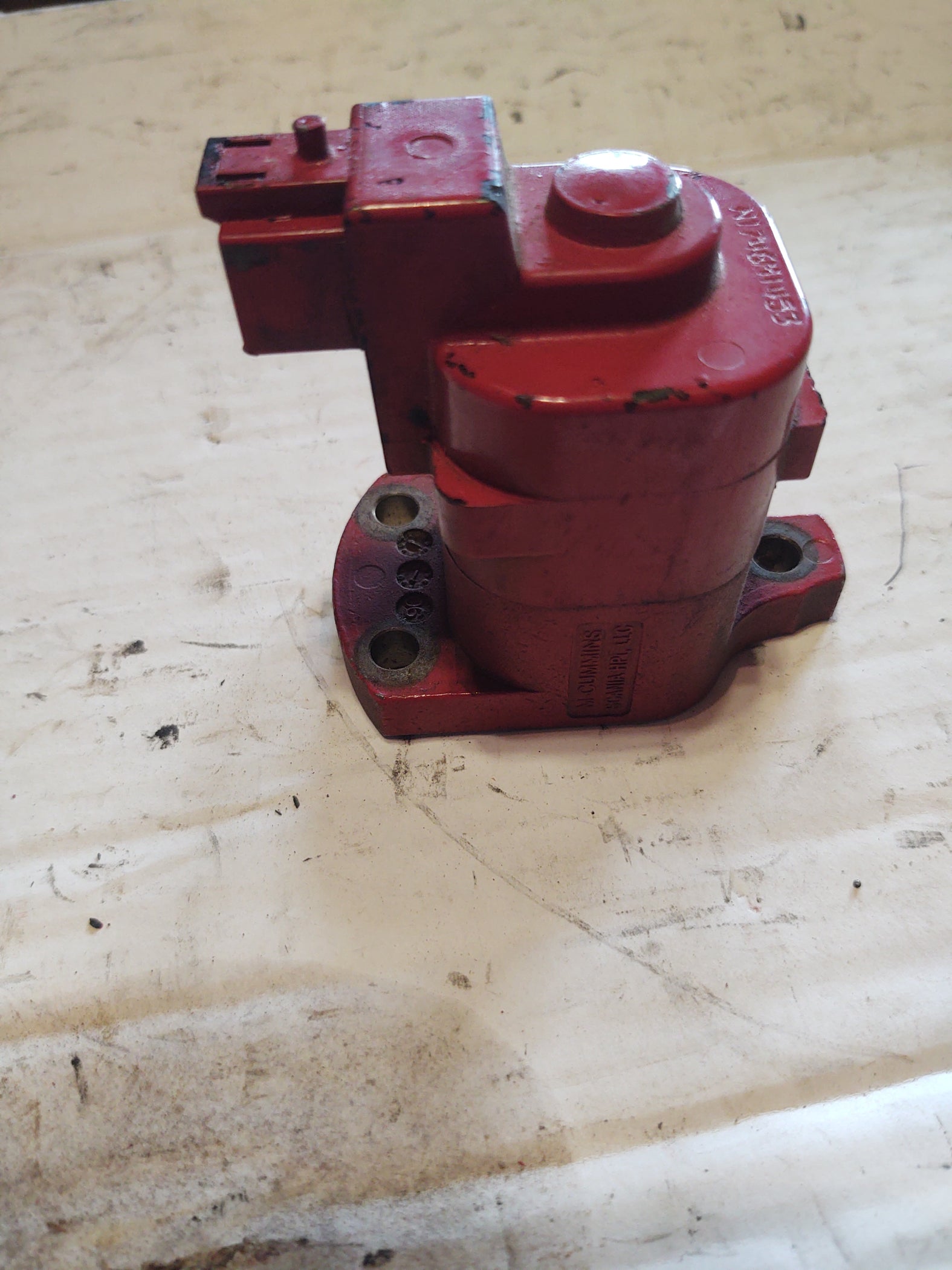 Cummins ISX Fuel Metering Timing Solenoid Actuator M4902906 Used Part