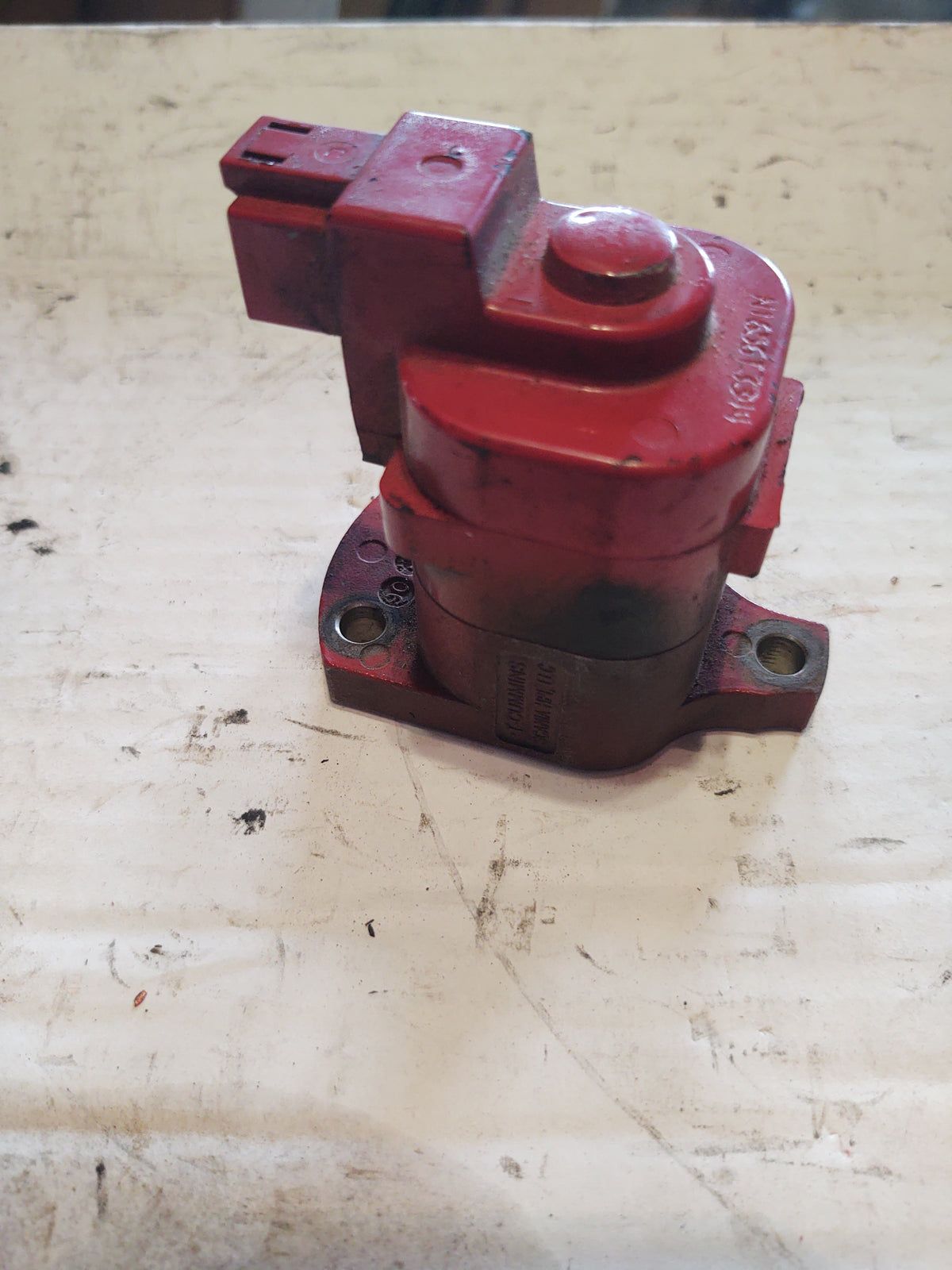 Cummins ISX Fuel Metering Timing Solenoid Actuator T4902907 Used part ...