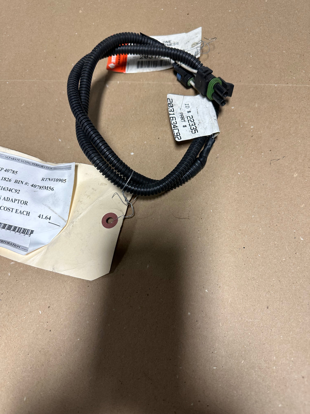 Horn Adapter Harness 2031634C92 New Old Stock Part — North