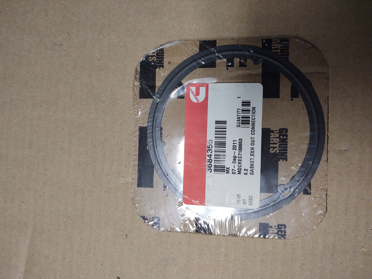 Cummins 3684355 Exhaust Outlet Connection Gasket OEM NEW PART — North ...