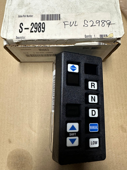 Eaton Fuller Push Button Transmission Shifter Shift Selector New Part Old Stock S2989
