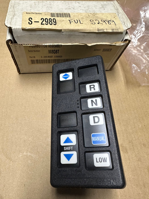 Eaton Fuller Push Button Shift Selector S2989 New Part