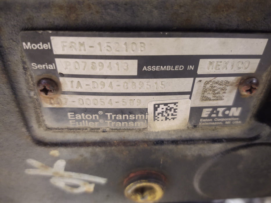 Eaton Fuller FRM15210B Transmission 10 speed Direct Remanufactured Part