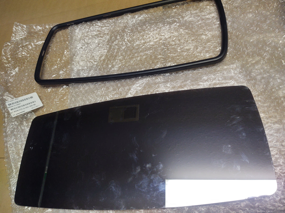 Freightliner Mekra Heated Mirror w/ Bezel MEK 614140001 OEM NEW 