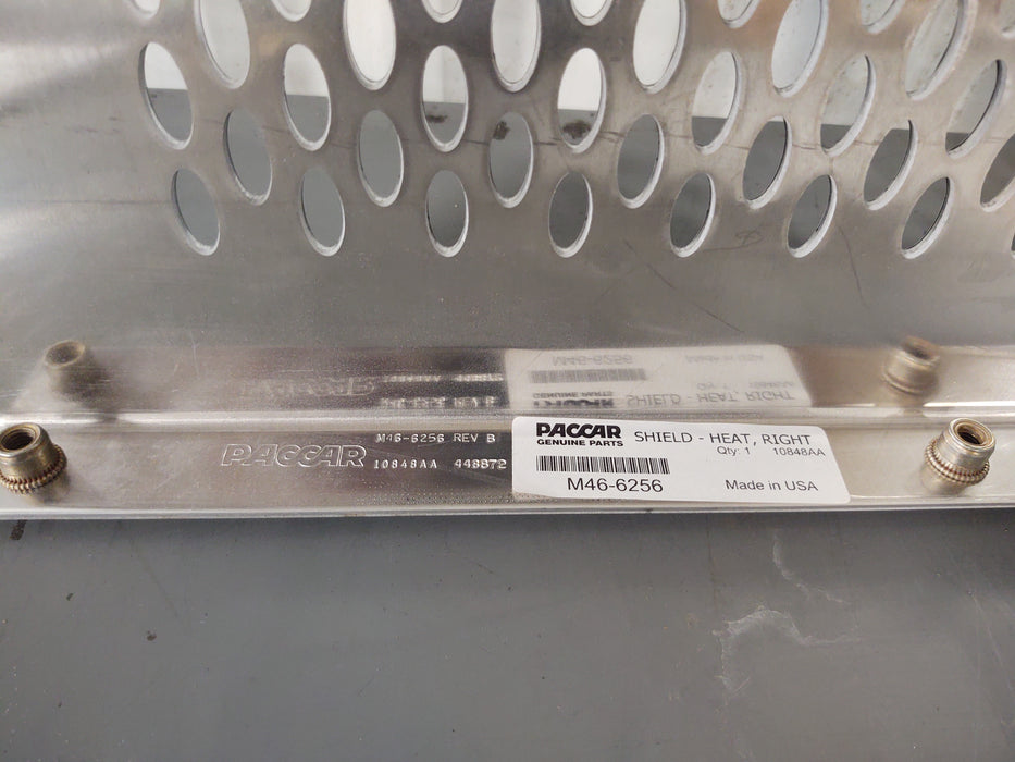 Paccar Peterbilt heat shield right M46-6256 New Old Stock Part