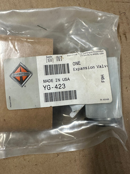 International Expansion Valve YG-423 New Old Stock OEM Part
