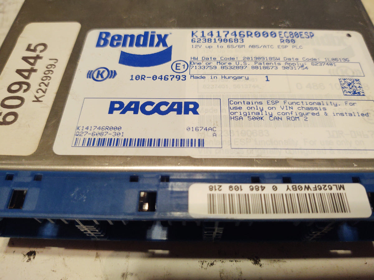 Peterbilt 579 ABS Brake Control Module K141746R000 Used Part — North ...