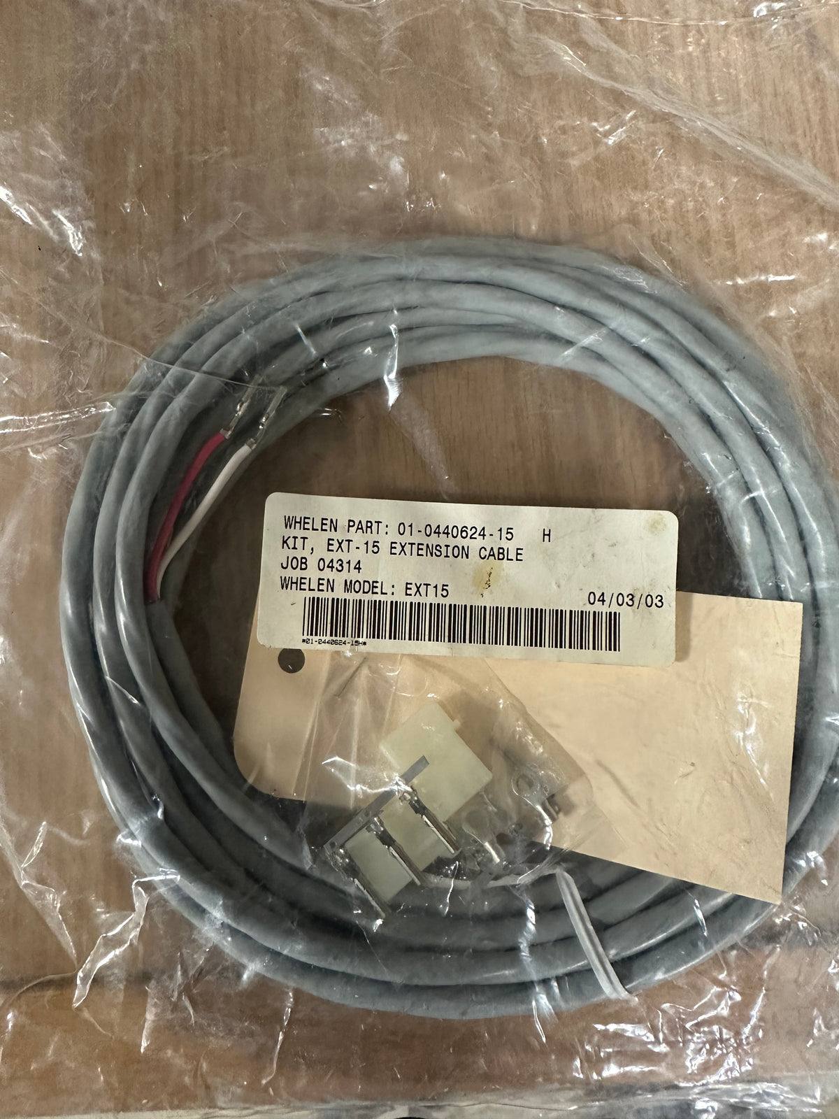 Whelen 01044062415 Cable Extension New Part — North Trucks